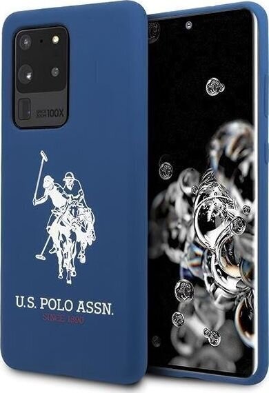 Telefoniümbris U.S. Polo ASSN Samsung Galaxy S20 Ultra, sinine цена и информация | Telefonide kaitsekaaned ja -ümbrised | hansapost.ee