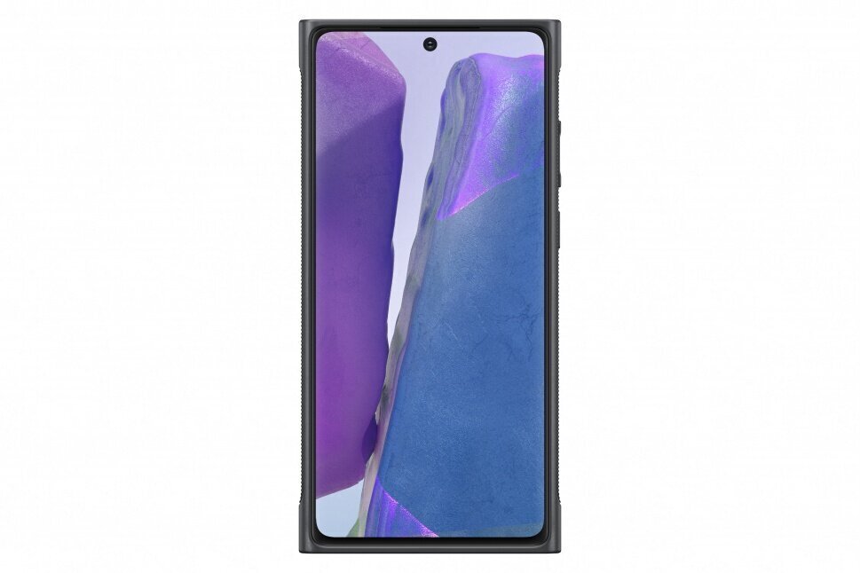 Samsung läbipaistev kaitsekate N980F Galaxy Note20 must EF-GN980CBEGEU hind ja info | Telefonide kaitsekaaned ja -ümbrised | hansapost.ee