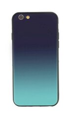 Силиконовый чехол Fusion Aurora Back Case для Apple iPhone X / XS, черный - зеленый цена и информация | Fusion Accessories Мобильные телефоны, Фото и Видео | hansapost.ee