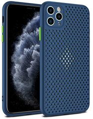 Силиконовый чехол Fusion Breathe Case для Samsung A715 Galaxy A71, синий цена и информация | Чехлы для телефонов | hansapost.ee
