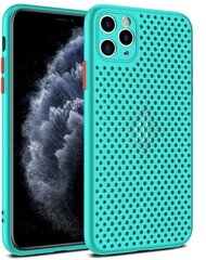 Силиконовый чехол Fusion Breathe Case для Samsung A415 Galaxy A41, ментоловый цена и информация | Fusion Accessories Мобильные телефоны, Фото и Видео | hansapost.ee