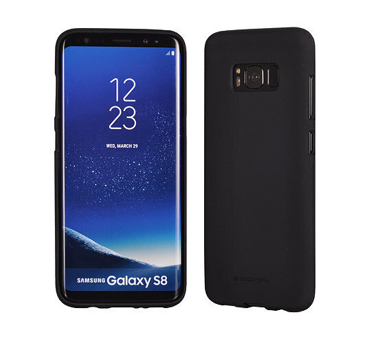Telefoniümbris Mercury Soft Jelly Case Samsung N980 Note 20, must цена и информация | Telefonide kaitsekaaned ja -ümbrised | hansapost.ee