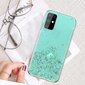 Fusion Glue Glitter Back Case Silikoonist ümbris Huawei P40 Lite / Nova 7i / Nova 6 SE roheline цена и информация | Telefonide kaitsekaaned ja -ümbrised | hansapost.ee