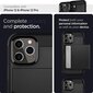 Ümbris IPhone 12/12 Pro, Spigen Slim Armor CS kaardihoidja kate, must цена и информация | Telefonide kaitsekaaned ja -ümbrised | hansapost.ee