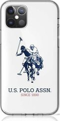 Чехол для Apple iPhone 12 Mini U.S. Polo Big Horse Cover, белый цена и информация | U.S. Polo ASSN Мобильные телефоны, Фото и Видео | hansapost.ee