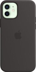 iPhone 12 mini Leather Case with MagSafe, Black hind ja info | Telefonide kaitsekaaned ja -ümbrised | hansapost.ee
