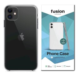 Чехол Fusion Ultra Clear Series для Xiaomi Redmi Note 9, прозрачный цена и информация | Чехлы для телефонов | hansapost.ee