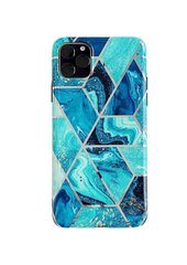 Силиконовый чехол Fusion Geometric Marble для Samsung A217 Galaxy A21S, зеленый цена и информация | Fusion Accessories Мобильные телефоны, Фото и Видео | hansapost.ee