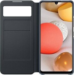 Чехол Samsung S View Cover для Galaxy A42 5G черный EF-EA426PBEGEE цена и информация | Чехлы для телефонов | hansapost.ee