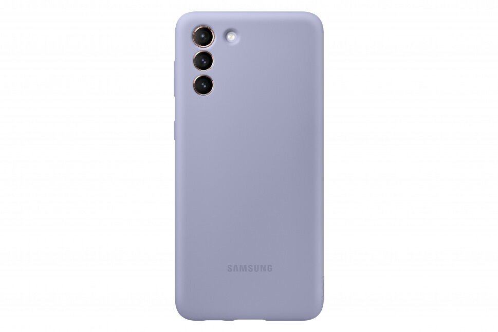 Samsung Silicone Cover telefonile Samsung Galaxy S21 Plus, violet hind ja info | Telefonide kaitsekaaned ja -ümbrised | hansapost.ee