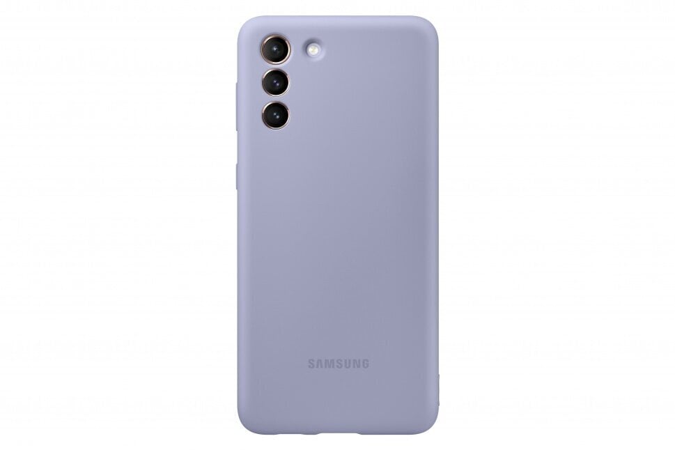 Samsung Silicone Cover telefonile Samsung Galaxy S21 Plus, violet цена и информация | Telefonide kaitsekaaned ja -ümbrised | hansapost.ee