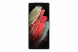 Samsung läbipaistev kate G998B Galaxy S21 Ultra läbipaistev EF-QG998TTEGWW hind ja info | Telefonide kaitsekaaned ja -ümbrised | hansapost.ee