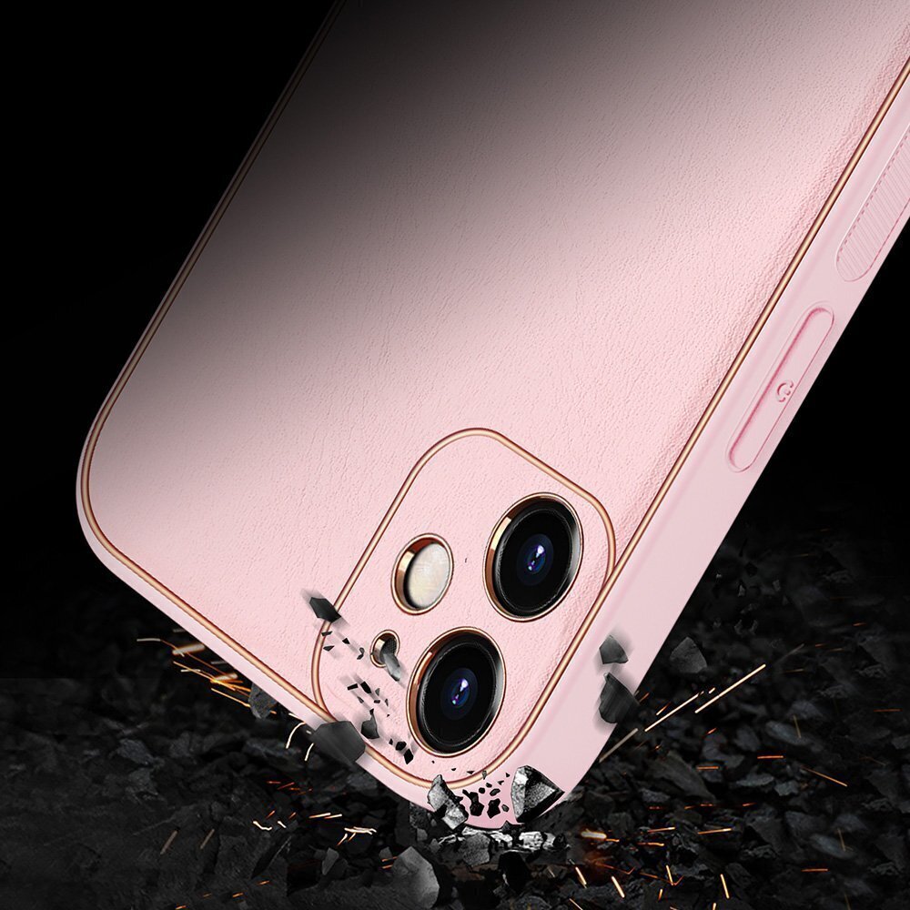 Dux Ducis Yolo case, iPhone 12, roosa цена и информация | Telefonide kaitsekaaned ja -ümbrised | hansapost.ee