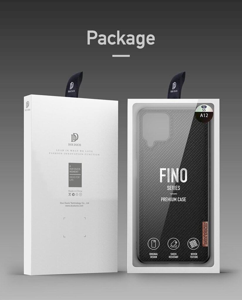 Telefoniümbris Dux Ducis Fino, Samsung Galaxy A42 5G, hall hind ja info | Telefonide kaitsekaaned ja -ümbrised | hansapost.ee