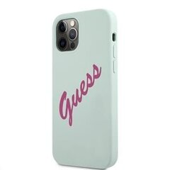 Чехол Guess для iPhone 12/12 Pro 6.1, зеленый цена и информация | Guess Телефоны и аксессуары | hansapost.ee