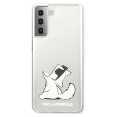 Karl Lagerfeld Samsung S21 Plus jaoks, läbipaistev hind ja info | Karl Lagerfeld Mobiiltelefonid, fotokaamerad, nutiseadmed | hansapost.ee