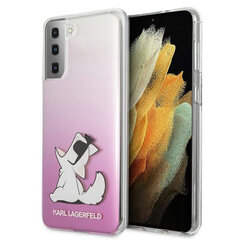 Karl Lagerfeld Samsung S21 Plus jaoks, roosa hind ja info | Telefonide kaitsekaaned ja -ümbrised | hansapost.ee