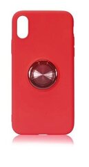 Rõngaga silikoonist ümbris Fusion, Apple iPhone 12 Mini, punane hind ja info | Fusion Accessories Mobiiltelefonid ja lisatarvikud | hansapost.ee