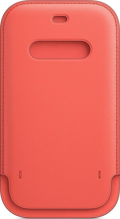 Apple iPhone 12/12 Pro nahast ümbris MagSafe Pink Citrus цена и информация | Telefonide kaitsekaaned ja -ümbrised | hansapost.ee