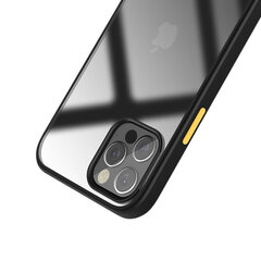 USAMS BH626 iPhone 12 mini PC + ТПУ чехол, черный цена и информация | Чехлы для телефонов | hansapost.ee