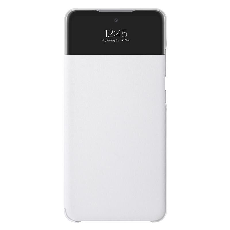 SAMSUNG SMART S VIEW WALLET COVER WHITE A52 цена и информация | Telefonide kaitsekaaned ja -ümbrised | hansapost.ee