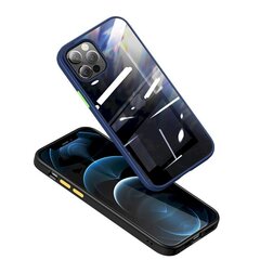 USAMS US-BH626 PC+TPU Case for iPhone 12 Mini Janz Series 5.4 Blue цена и информация | Чехлы для телефонов | hansapost.ee