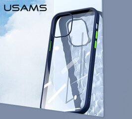 USAMS US-BH626 PC+TPU Case for iPhone 12 Mini Janz Series 5.4 Blue hind ja info | Telefonide kaitsekaaned ja -ümbrised | hansapost.ee