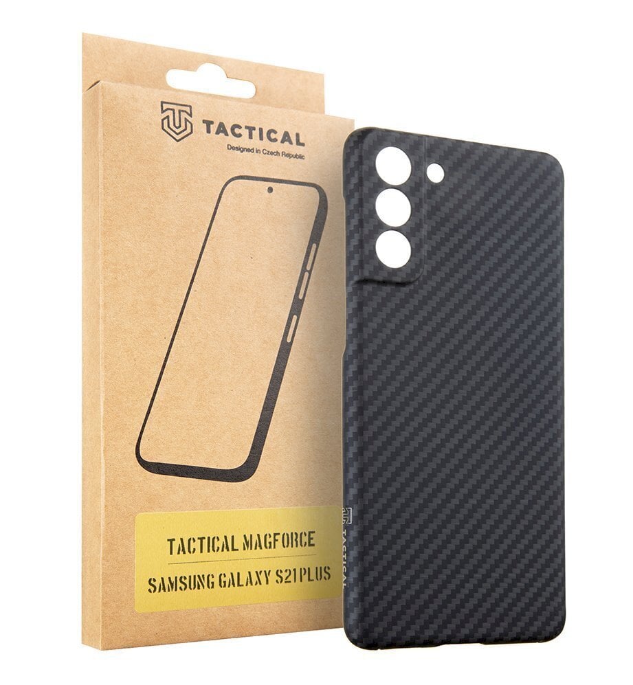 Tactical MagForce Aramid Cover for Samsung Galaxy S21+ Black цена и информация | Telefonide kaitsekaaned ja -ümbrised | hansapost.ee