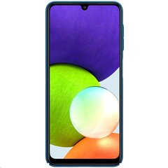 Nillkin Super Frosted Back Cover for Samsung Galaxy A22 4G Peacock Blue цена и информация | Чехлы для телефонов | hansapost.ee