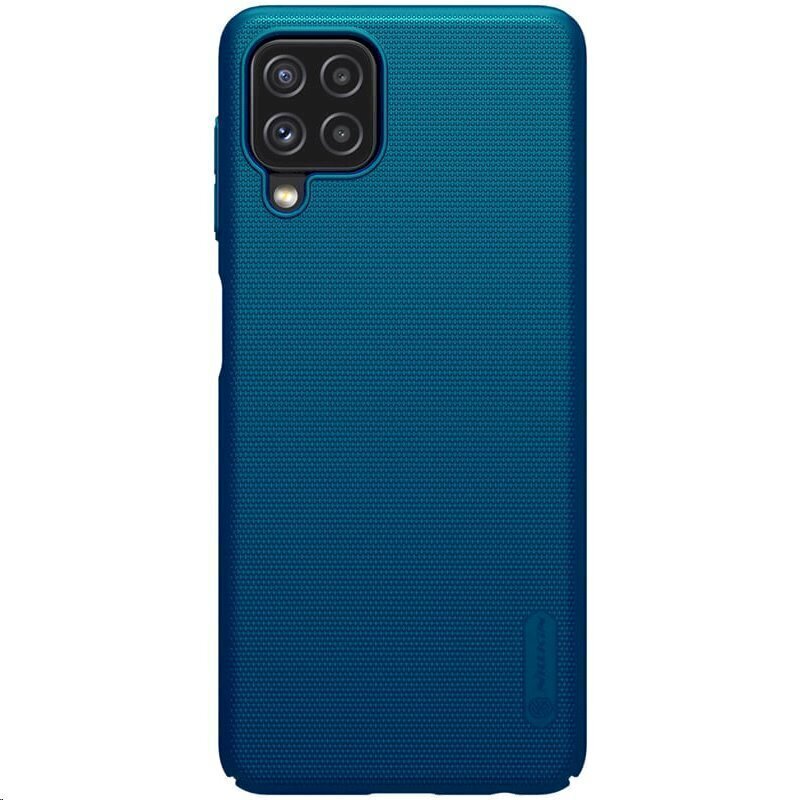 Nillkin Super Frosted Back Cover for Samsung Galaxy A22 4G Peacock Blue hind ja info | Telefonide kaitsekaaned ja -ümbrised | hansapost.ee