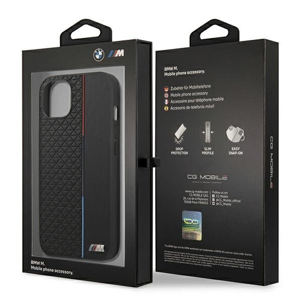 Telefoni ümbris BMW M Collection, kolmnurkadega, Apple iPhone 13 mini цена и информация | Telefonide kaitsekaaned ja -ümbrised | hansapost.ee