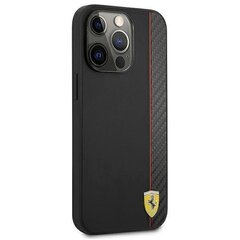 Ferrari FESAXHCP13LBK, telefonile iPhone 13 Pro/13, must hind ja info | Telefonide kaitsekaaned ja -ümbrised | hansapost.ee