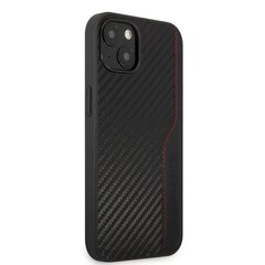 AMHCP13MDEBK AMG PU Carbon Effect Hard Case for iPhone 13 Black hind ja info | AMG Mobiiltelefonid, fotokaamerad, nutiseadmed | hansapost.ee