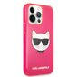 KLHCP13LCHTRP Karl Lagerfeld TPU Choupette Head Case for iPhone 13 Pro Fluo Pink цена и информация | Telefonide kaitsekaaned ja -ümbrised | hansapost.ee