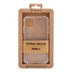 Чехол Tactical TPU Plyo Cover для Apple iPhone 11 Transparent цена и информация | Чехлы для телефонов | hansapost.ee