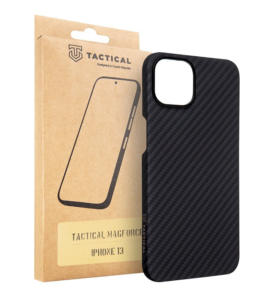 Telefoniümbris Tactical MagForce Aramid Apple iPhone 13, must цена и информация | Telefonide kaitsekaaned ja -ümbrised | hansapost.ee