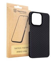 Telefoniümbris Tactical MagForce Aramid Apple iPhone 13 Pro, must hind ja info | Tactical Mobiiltelefonid, fotokaamerad, nutiseadmed | hansapost.ee