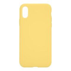 Telefoniümbris Tactical Velvet Smoothie Apple iPhone X/XS, Banana, kollane hind ja info | Tactical Mobiiltelefonid, fotokaamerad, nutiseadmed | hansapost.ee