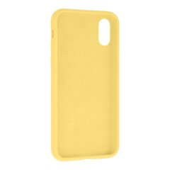 Telefoniümbris Tactical Velvet Smoothie Apple iPhone X/XS, Banana, kollane цена и информация | Чехлы для телефонов | hansapost.ee