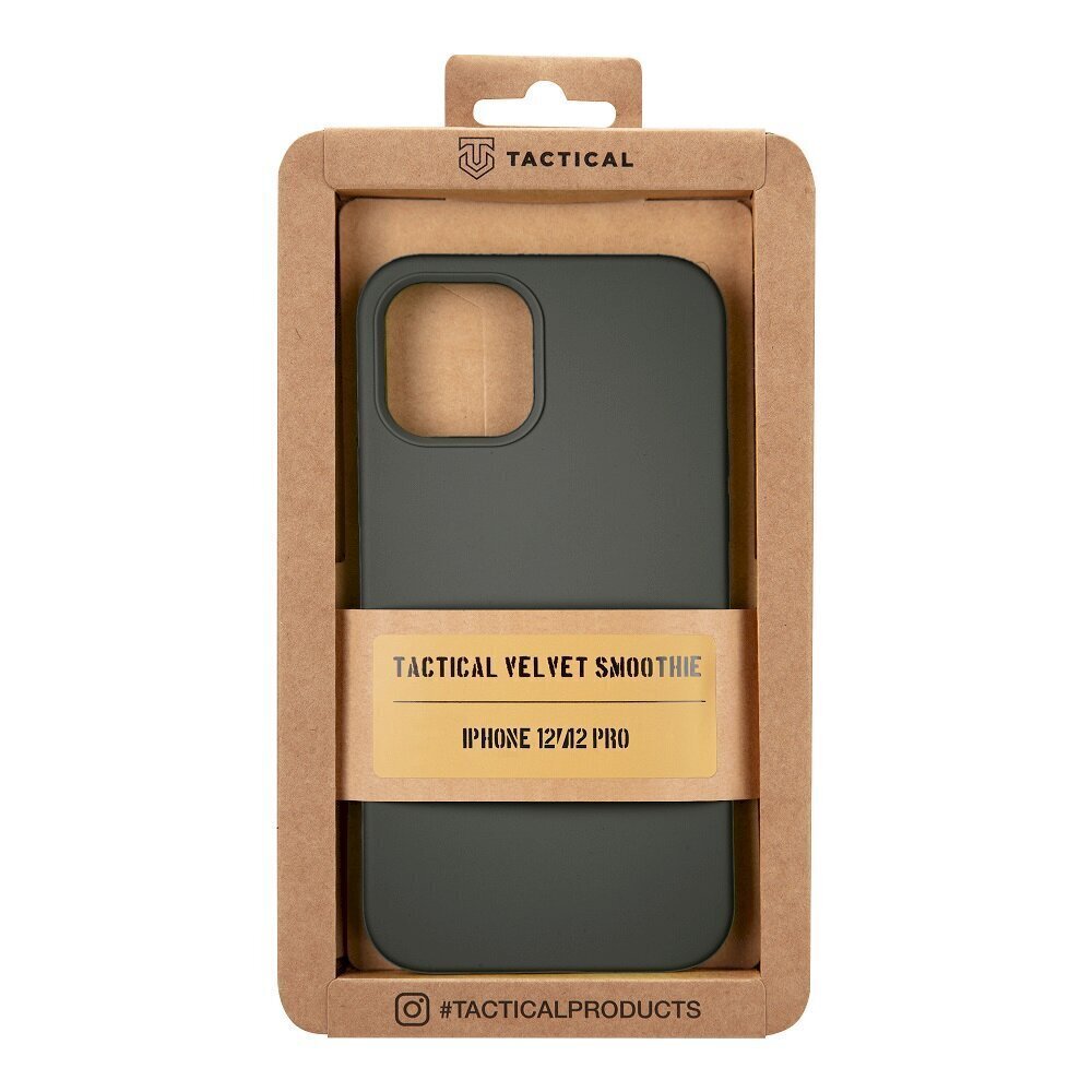 Telefoniümbris Tactical Velvet Smoothie Apple iPhone 12/12 Pro, Bazooka цена и информация | Telefonide kaitsekaaned ja -ümbrised | hansapost.ee