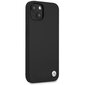 Case BMW BMHCP13SSILBK iPhone 13 mini 5.4 "black / black hardcase Silicone Signature цена и информация | Telefonide kaitsekaaned ja -ümbrised | hansapost.ee