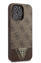 Telefoni ümbris Guess sobib iPhone 13 Pro, pruun hind ja info | Telefonide kaitsekaaned ja -ümbrised | hansapost.ee