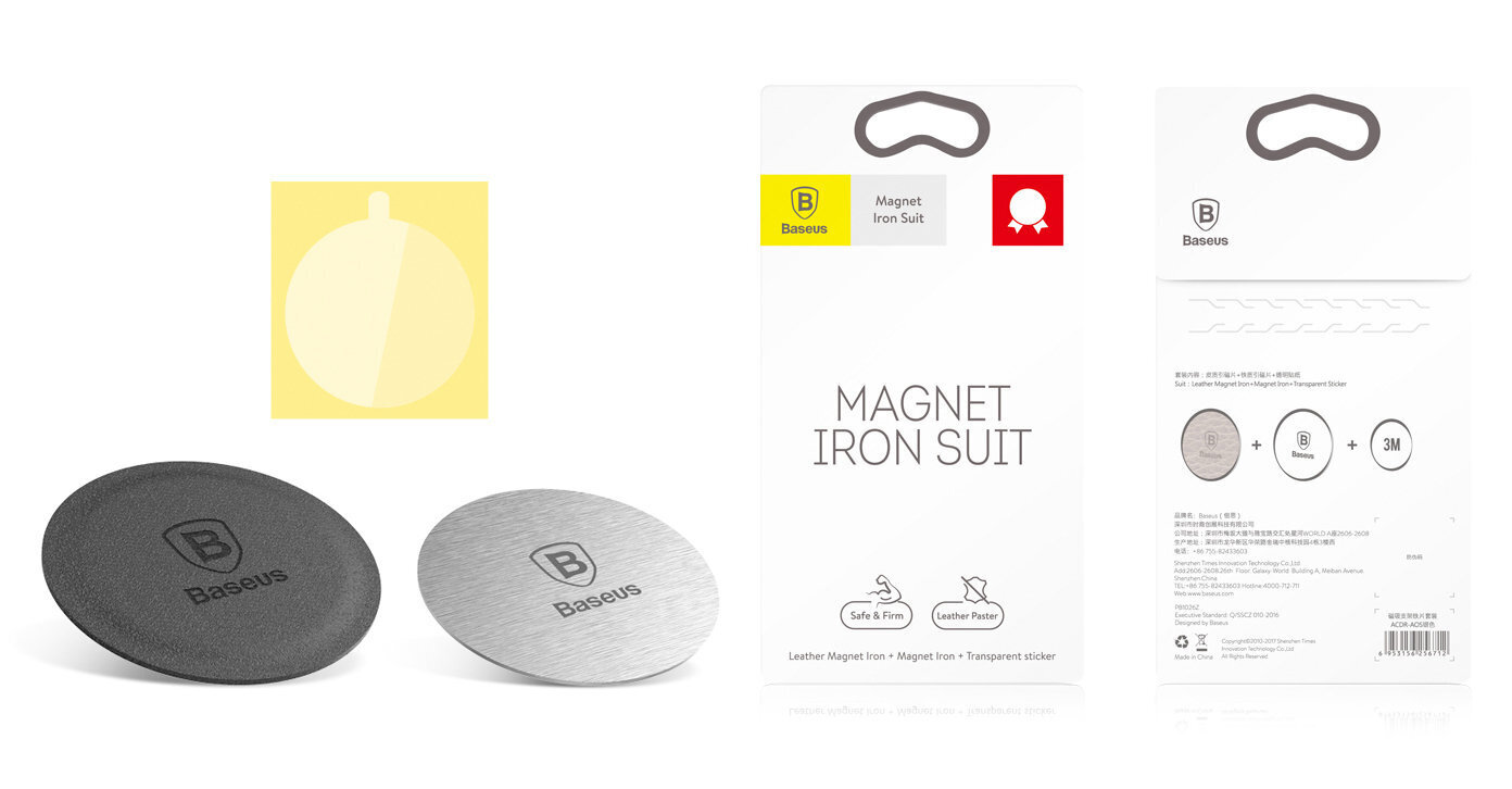 Magnetplaatide komplekt magnetilise telefonihoidja jaoks Komplekt sisaldab: Magnetplaat x1. Magnetplaat nahakattega x1. 3M läbipaistev kleebis x1. hind ja info | Telefonihoidjad | hansapost.ee