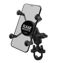 Универсальный держатель телефона Ram Mount с металлической ножкой для велосипедов цена и информация | Держатели для телефонов | hansapost.ee