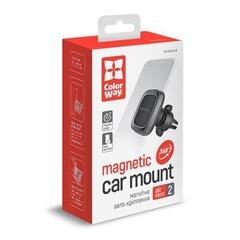 ColorWay Magnetic Car Holder For Smartph цена и информация | Держатели для телефонов | hansapost.ee