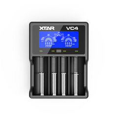 Akulaadija XTAR VC4 LiION цена и информация | Зарядные устройства для аккумуляторов | hansapost.ee