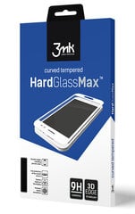 LCD kaitseklaas 3MK Hard Glass Max Finger Print Samsung G973 S10 must цена и информация | Защитные пленки для телефонов | hansapost.ee