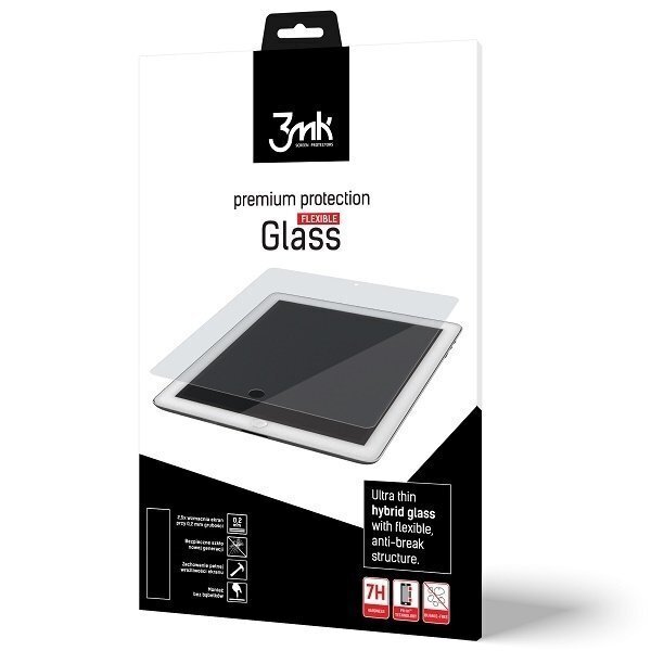 LCD kaitsekile 3MK Flexible Glass Apple iPad 10.2 2019 цена и информация | Tahvelarvuti lisatarvikud | hansapost.ee