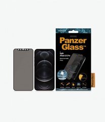 Apple iPhone 12/12 Pro ekraanikaitseklaas PanzerGlass™ цена и информация | PanzerGlass Мобильные телефоны, Фото и Видео | hansapost.ee
