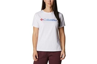 Naiste T-särk Columbia Sun Trek W Graphic Tee 1931753101, valge hind ja info | T-särgid naistele | hansapost.ee